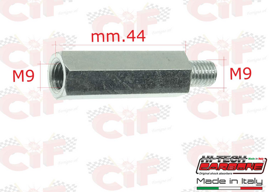 Αποστάτης πίσω αμορτισέρ 44mm για Vespa PE-PX-T5