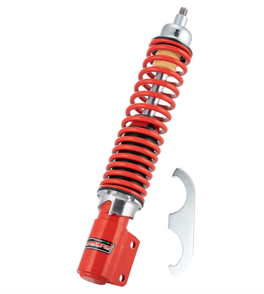 Αμορτισέρ εμπρός Carbone ρυθμιζόμενο κόκκινο για Vespa PE-PX-T5-LML