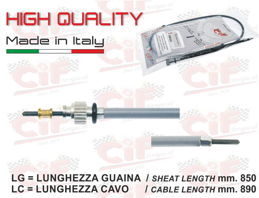 Ντίζα κοντέρ κομπλέ για Vespa 50-90-125-ET3-PRIMAVERA