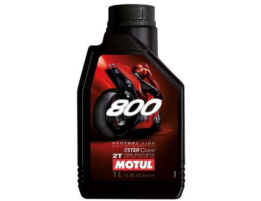 Λάδι μίξης 2Τ 100% συνθετικό Motul 800 για όλα τα μοντέλα Vespa & Lambretta