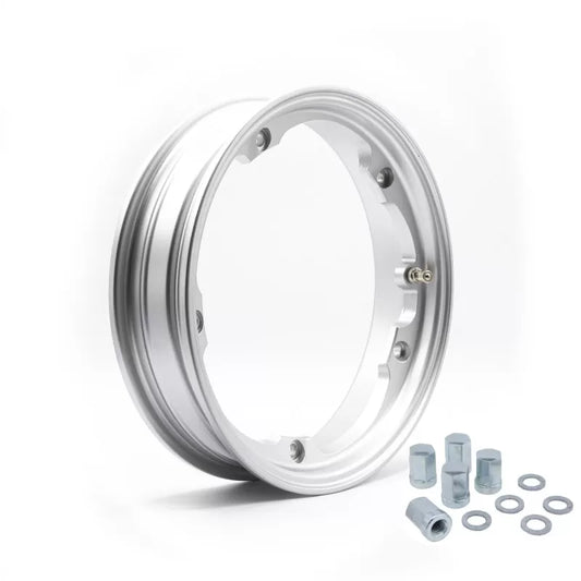 Ζάντα για vespa tubeless αλουμινίου VMC 2.10 - 10 ασημί ματ
