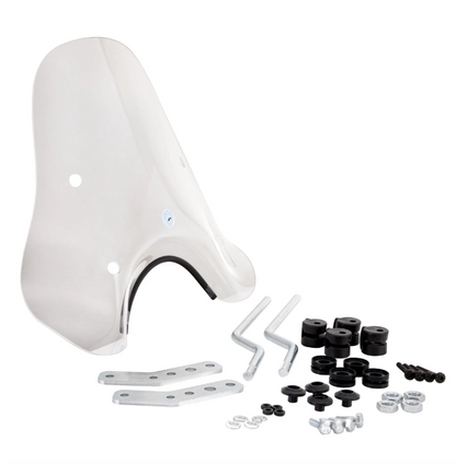 Παρμπρίζ - ανεμοθώρακας Cuppini διάφανο για Vespa PE-PX-COSA-PK-ET3-PRIMAVERA-RALLY-SPRINT VELOCE-TS-LML